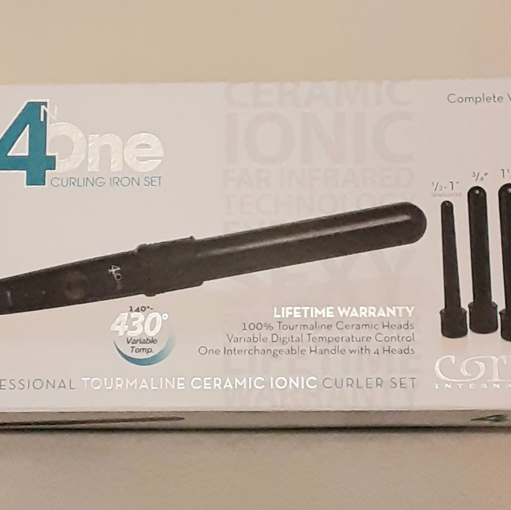 4in One Curling Iron Set, Cortex International.